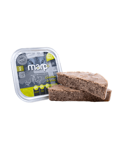 Marp Natural Plus Tray for Dogs – Chicken and Veal