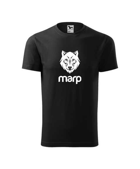 Marp Herren T-Shirt Statement - schwarz