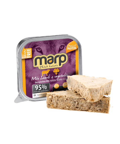 Marp Mix Tray for Dogs – Lamb with Vegetable