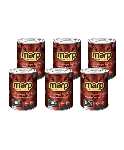 Marp Angus Beef konzerva pro psy s hovězím 6x400g
