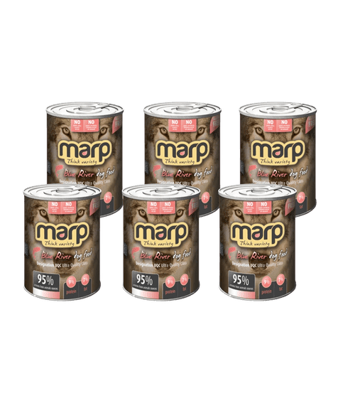 Marp Variety Blue River Canned Dog Food 6x400g