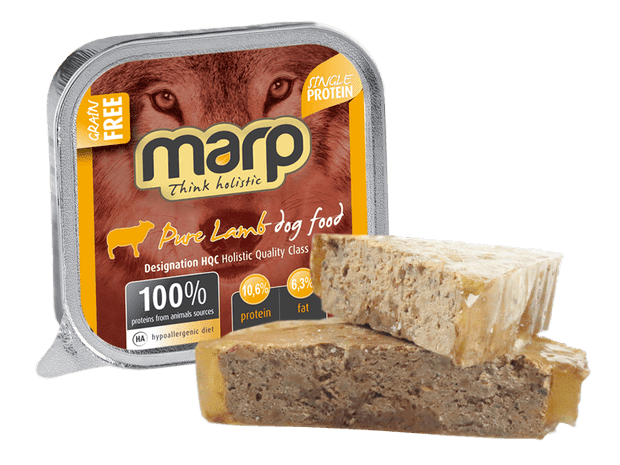 Marp Lamb vanička pro psy s jehněčím 16x100g (15+1 zdarma)