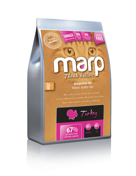 Marp Holistic Turkey CAT - krůtí bez obilovin pro kočky 2kg