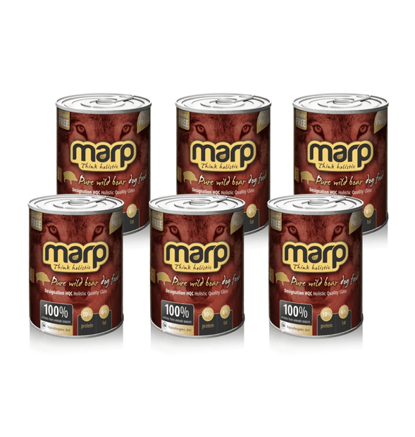 Marp Wild Boar konzerva pro psy s divočákem 6x400g