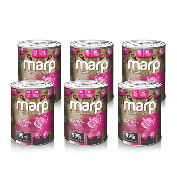 Marp Variety Single krůta konzerva pro psy 6x400g