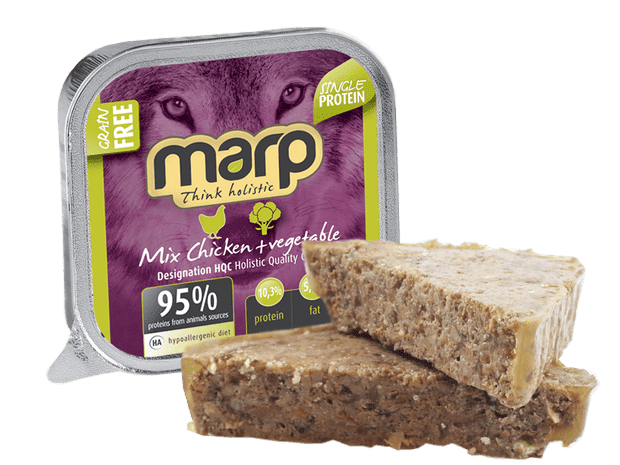 Marp Mix vanička pro psy kuře+zelenina