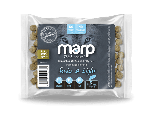 Marp Natural Senior and Light - s bílou rybou vzorek