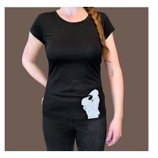 COUPLE TRIČKO EXCLUSIVE DÁMSKE ČIERNE