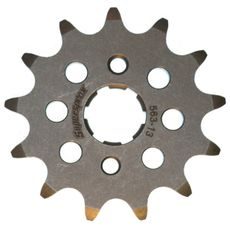 REŤAZOVÁ SADA EK - STRIEBORNÝ REŤAZ 420 DEH, NETESNENÝ, KOLIESKO SUPERSPROX, ROZETA SUPERSPROX PRE SUZUKI JR 50 1985-2006