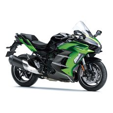 KAWASAKI NINJA H2 SX SE EMERALD BLAZED GREEN / METALLIC DIABLO BLACK / METALLIC MATTE GRAPHENESTEEL GRAY 2025