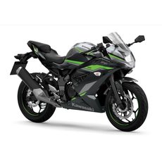 KAWASAKI NINJA 125 METALLIC SPARK BLACK / METALLIC GRAPHITE GRAY 2024