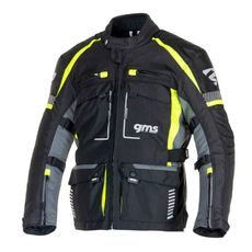 3in1 Tour jacket GMS EVEREST ZG55010 black-anthracite-yellow L