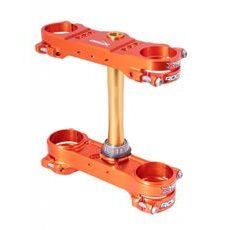 TRIPLE CLAMPS X-TRIG ROCS TECH 40501010 ORANŽOVÁ 22MM