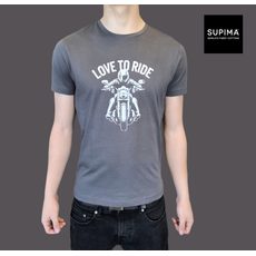 LOVE TO RIDE TRIČKO PÁNSKE EXCLUSIVE LIGHT ANTHRACITE