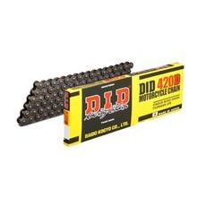 REŤAZOVÁ SADA D.I.D CHAIN - STRIEBORNÝ CHAIN 420 D, NON-SEALED, CHK FRONT SPROCKET JT, CHK REAR SPROCKET JT PRE APRILIA RX 50 2006-2017