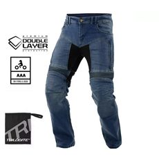 TRILOBITE PARADO DOUBLELAYER 25607 REGULAR FIT PÁNSKE DŽÍNSY MODRÉ