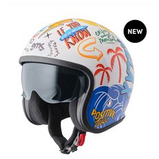 RIDE & SURF OTVORENÁ PRILBA GMS FAREBNÁ