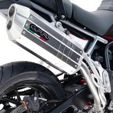 KONCOVKA VÝFUKU SLIP-ON GPR HYPER SONIC BMW.61.HYSOIN BRUSHED STAINLESS STEEL PRE BMW R 850 R 1994-2002