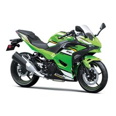 KAWASAKI NINJA 500 SE LIME GREEN / EBONY / PEARL BLIZZARD WHITE 2025