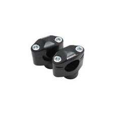RISERS KIT ACCOSSATO RK119 +40 MM FOR HANDLEBARS WITH DIAMETER 28 MM, BLACK