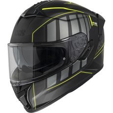 INTEGRÁLNA PRILBA IXS IXS422 FG 2.1 X15056 MATT BLACK-NEON YELLOW XL