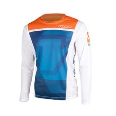 DRES YOKO SCRAMBLE KISA JERSEY ORANŽOVO-MODRÝ