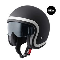 RIDE OTVORENÁ PRILBA GMS ČIERNO-BIELA