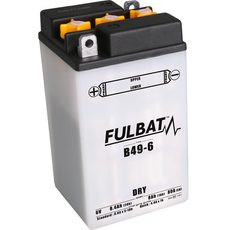 KONVENČNÝ AKUMULÁTOR ( S KYSELINOU) FULBAT B49-6 VRÁTANE BALENIA KYSELINY