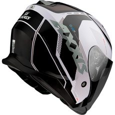 Otvorená helma JET AXXIS MIRAGE SV ABS village a1 lesklá čierna S