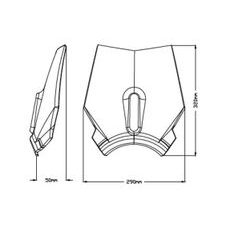 PLEXI NA MOTORKU PUIG NEW. GEN SPORT 3858W PRIEHĽADNÉ