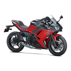 KAWASAKI NINJA 650 "40 TH ANNIVERSARY EDITION " FIRECRACKER RED / EBONY 2024