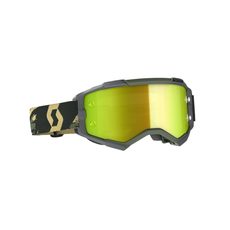 OKULIARE SCOTT FURY CAMO KAKI, ZKRADLOVÉ PLEXI ( YELLOW )