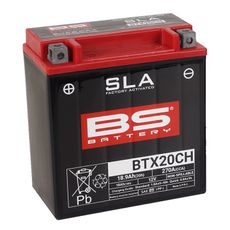V TOVÁRNI AKTIVOVANÝ AKUMULÁTOR BS-BATTERY BTX20CH (FA) (YTX20CH (FA)) SLA