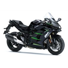 KAWASAKI NINJA H2 SX METALLIC DIABLO BLACK / METALLIC FLAT SPARK BLACK 2025