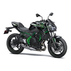 KAWASAKI Z650 METALLIC SPARK BLACK / GREEN 2025