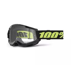 OKULIARE STRATA 2 100% BLACK (NEON), ČÍRE PLEXI