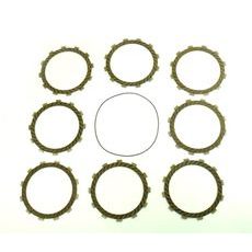 FRICTION PLATES KIT WITH CLUTCH COVER GASKET ATHENA P40230097