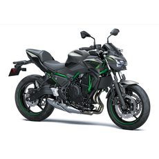 KAWASAKI Z650 METALLIC MATTE GRAPHENESTEEL GRAY / EBONY 2024