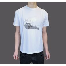 MX PRILBA TRIČKO PÁNSKE BIELE