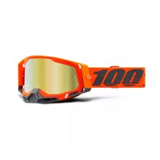 OKULIARE 100%THE RACECRAFT 2 KERV, ZLATÉ PLEXI