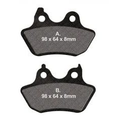 BRZDOVÉ OBLOŽENIE EBC FA434HH