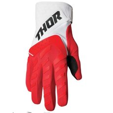 SPECTRUM THOR RUKAVICE MX ČERVENÉ/BIELE