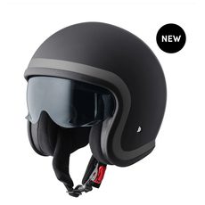 RIDE OTVORENÁ PRILBA GMS ČIERNO-SIVÁ