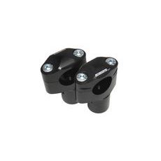 RISERS KIT ACCOSSATO RK120 +60 MM FOR HANDLEBARS WITH DIAMETER 28 MM, BLACK