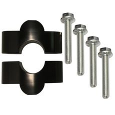RISERS KIT ACCOSSATO RK122 +20 MM FOR HANDLEBARS WITH DIAMETER 22 MM, BLACK