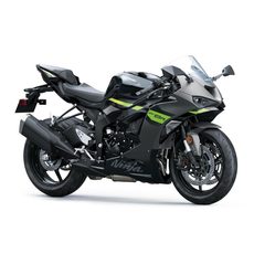 KAWASAKI NINJA ZX-6R METALLIC MATTE GRAPHENESTEEL GRAY / METALLIC SPARK BLACK / LIME GREEN (GY2) 2026