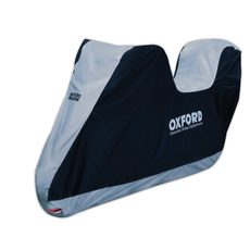 NEPREMOKAVÁ PLACHTA NA MOTOCYKEL S KUFROM OXFORD AQUATEX S CV201