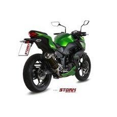 KONCOVKA VÝFUKU STORM GP K.038.LXSB OCEĽOVO ČIERNA