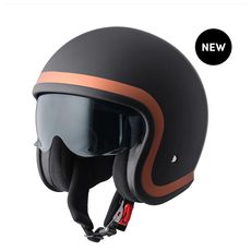RIDE OTVORENÁ PRILBA GMS ČIERNO-BRONZOVÁ