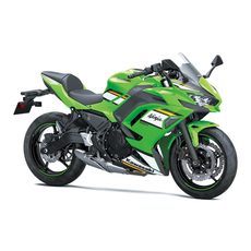 KAWASAKI NINJA 650 LIME GREEN / EBONY / PEARL BLIZZARD WHITE 2025